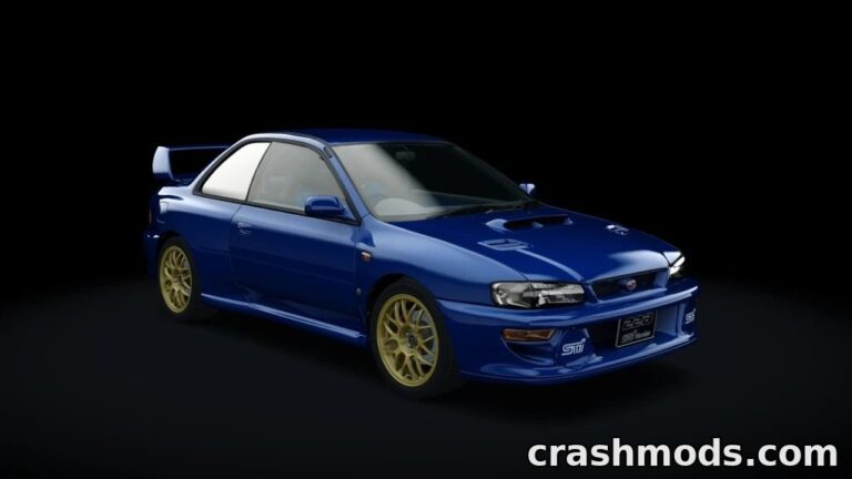 Subaru Impreza 22B STi – Limited-Edition Wide-Body Icon Assetto Corsa mod screenshot