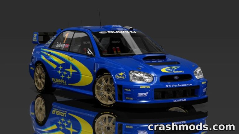 Subaru Impreza N14 Rallycross – Turbo Boxer AWD Rally Car Assetto Corsa mod screenshot