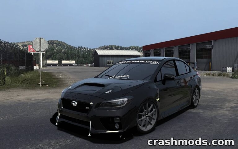 Subaru Impreza WRX STI 2017 – Custom Car Add-On American Truck Simulator mod screenshot