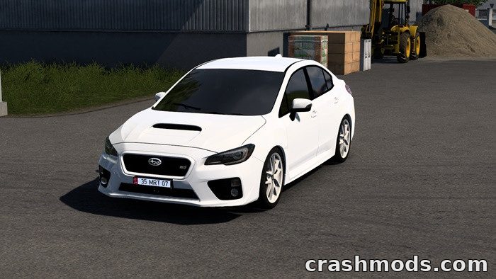 Subaru Impreza WRX STI 2017 – Drivable Performance Sedan Euro Truck Simulator 2 mod screenshot