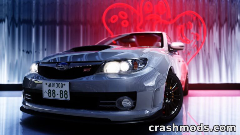 Subaru WRX STI GRB Pushin P Tuned – Japanese Performance Car Assetto Corsa mod screenshot