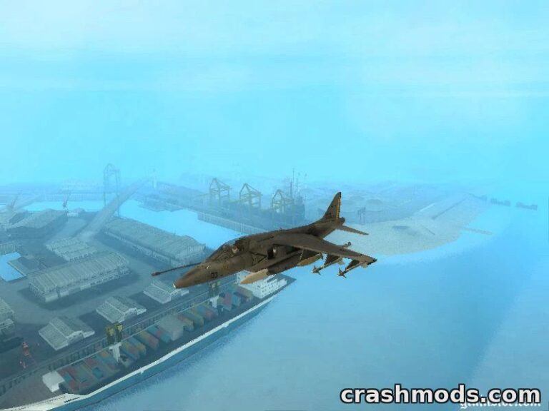 Super Hydra – Enhanced Aircraft with New Weapons & 3D Interior GTA San Andreas mod screenshot