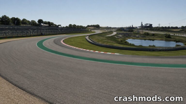 Suzuka – Japanese Race Circuit with Night Lighting BeamNG.drive mod screenshot