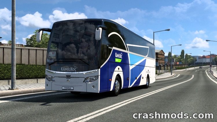 Temsa Maraton 13 VIP 2019-2023 – Luxury Coach Bus Euro Truck Simulator 2 mod screenshot