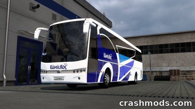 Temsa Safir II VIP – Drivable Coach Bus Euro Truck Simulator 2 mod screenshot