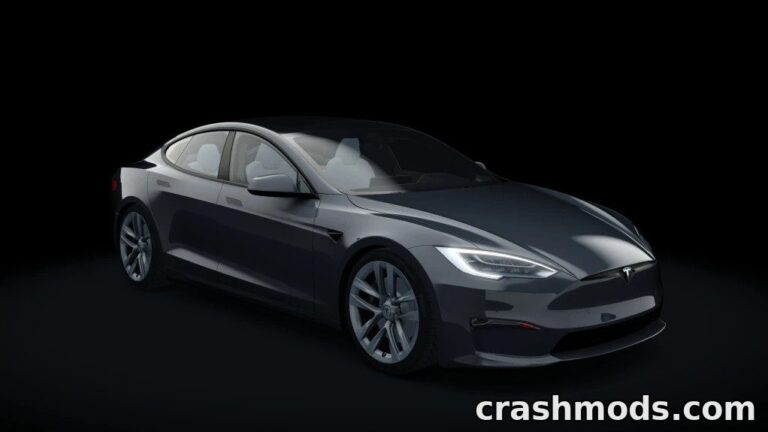 Tesla Model S Plaid – Tri-Motor Electric Performance Sedan Assetto Corsa mod screenshot