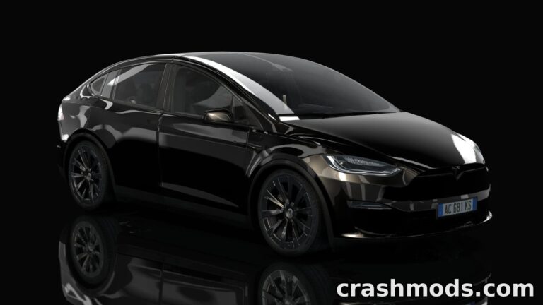 Tesla Model X Plaid – Tri-Motor Electric SUV Assetto Corsa mod screenshot