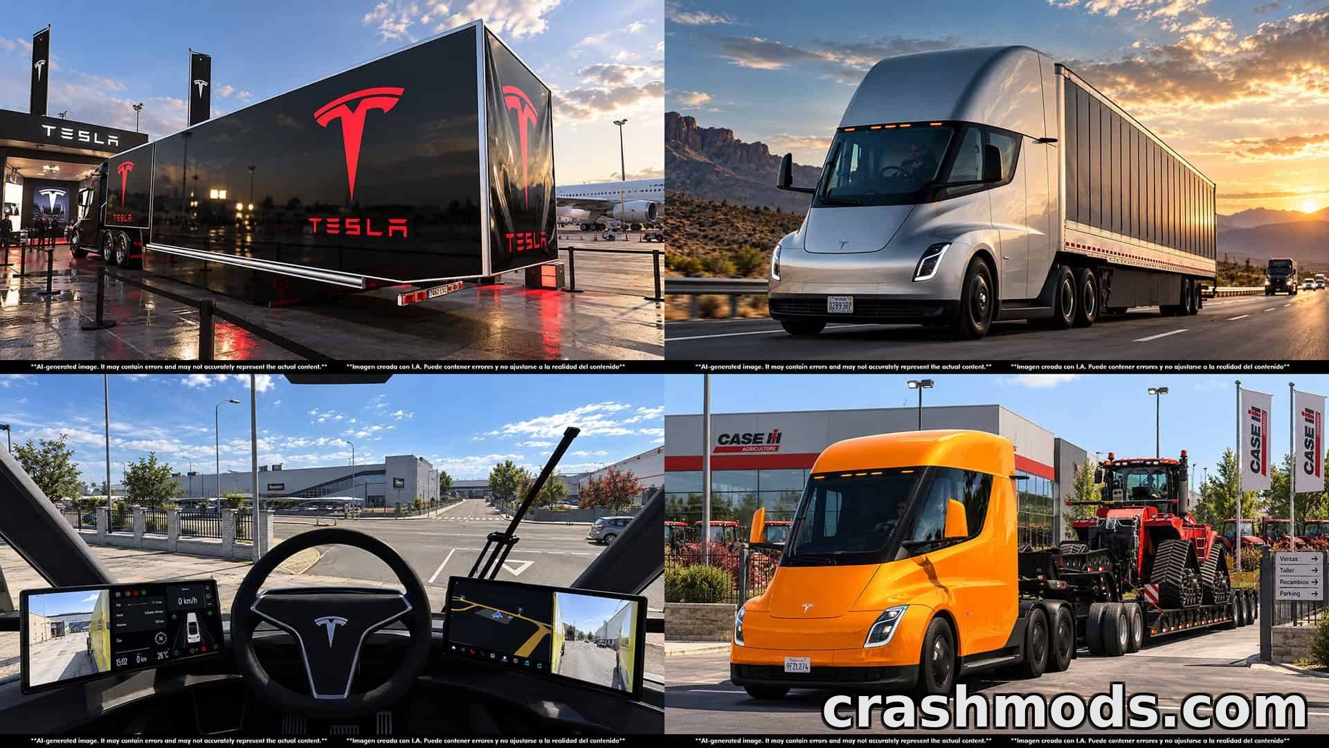 Tesla Semi Truck 2019 & Trailer – Electric Hauler Pack – screenshot 2