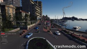 The Real Monaco – Immersive City Map with Traffic Simulation
