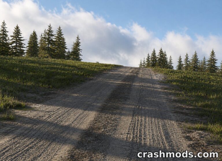 The Ural Pass – Long Winding Road Through the Urals BeamNG.drive mod screenshot