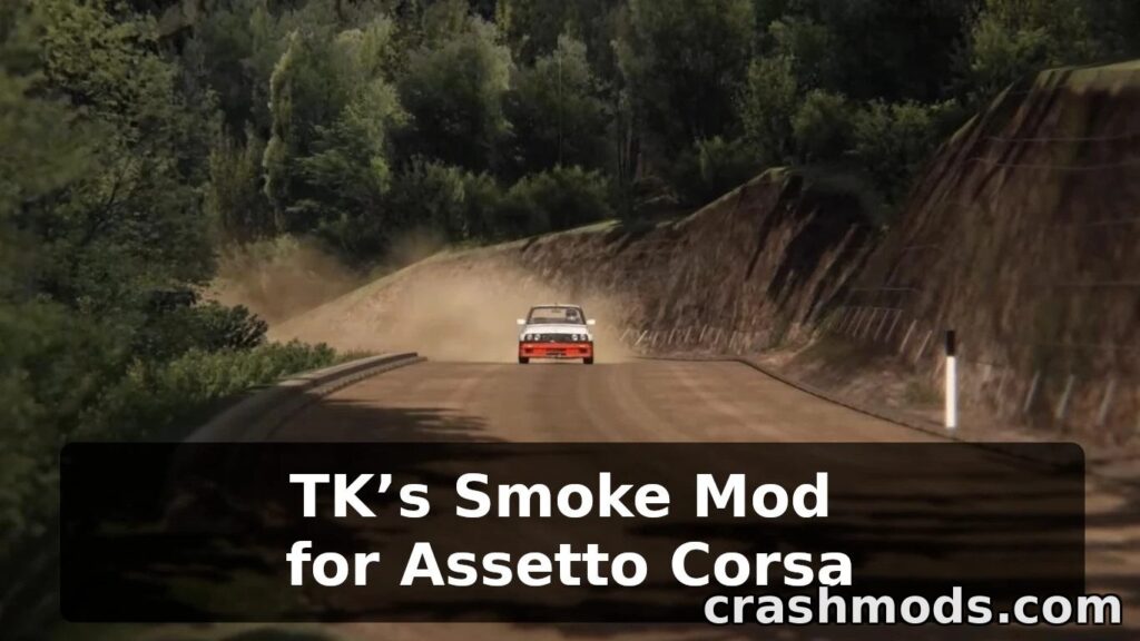 TK’s Smoke – Realistic Wheel Smoke Effects Enhancement Assetto Corsa mod screenshot