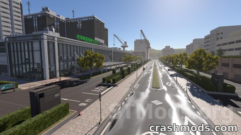 Tokyo Advanced Drug Research Center – Office District Map BeamNG.drive mod screenshot