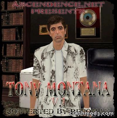 Tony Montana Character Skin – Original Outfit Model GTA San Andreas mod screenshot