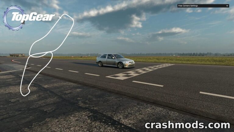 Top Gear Test Track – Classic Circuit Port Assetto Corsa EVO mod screenshot