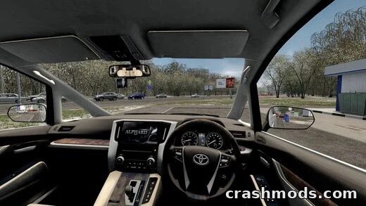 Toyota Alphard 2015 – Premium Minivan with Many Extras City Car Driving mod screenshot