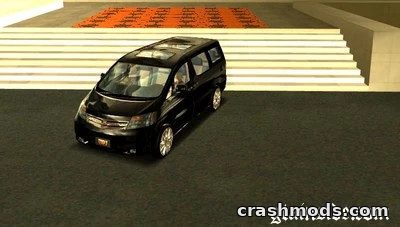 Toyota Alphard Hybrid – Luxury Minivan GTA San Andreas mod screenshot