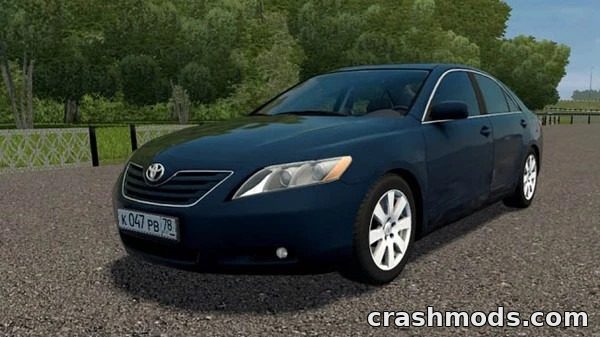 Toyota Camry 3.5 2008 – Six-Cylinder Family Sedan City Car Driving mod screenshot