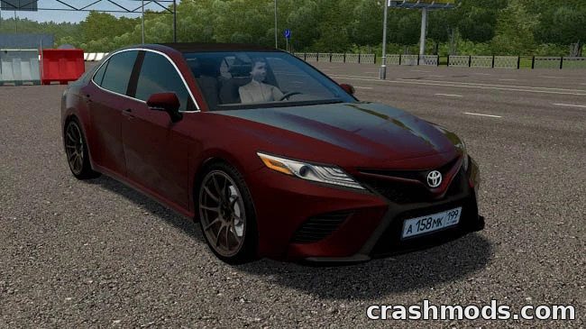 Toyota Camry XV70 3.5 – Realistic Sedan with Extras City Car Driving mod screenshot
