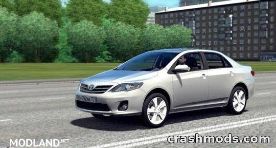 Toyota Corolla 2013 Sedan City Car Driving mod screenshot