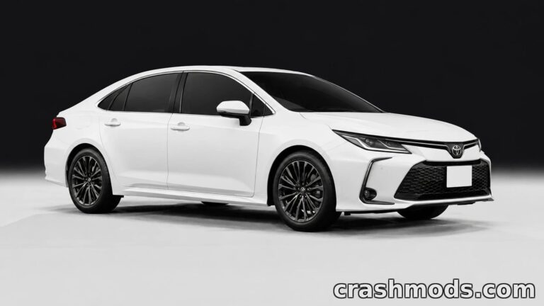 Toyota Corolla 2020 Sedan – Realistic Drive Experience BeamNG.drive mod screenshot