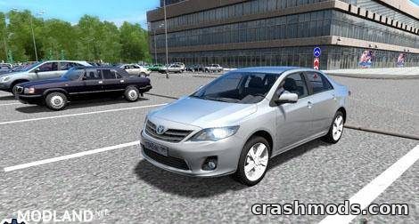 Toyota Corolla – Everyday Car for Older Game Builds City Car Driving mod screenshot