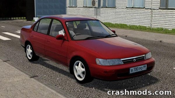 Toyota Corolla XE100 1995 – Rare Nineties Car with Two Gearboxes City Car Driving mod screenshot