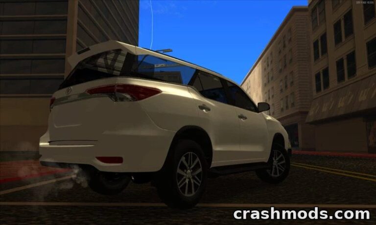 Toyota Fortuner SW4 2017 – Modern Toyota SUV GTA San Andreas mod screenshot