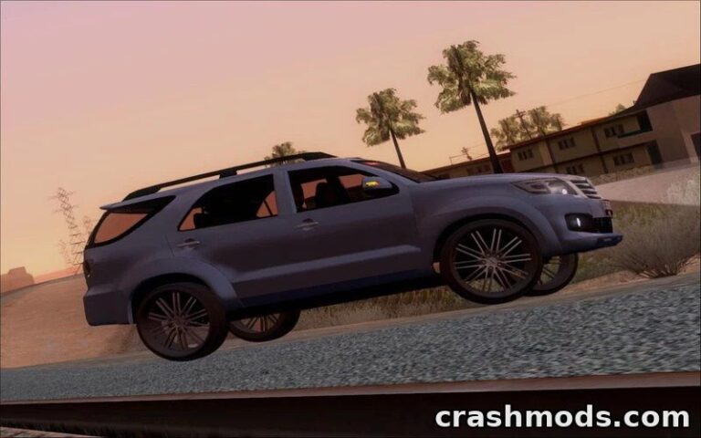 Toyota Fortuner TRD Sportivo – SUV on Vossen Wheels GTA San Andreas mod screenshot