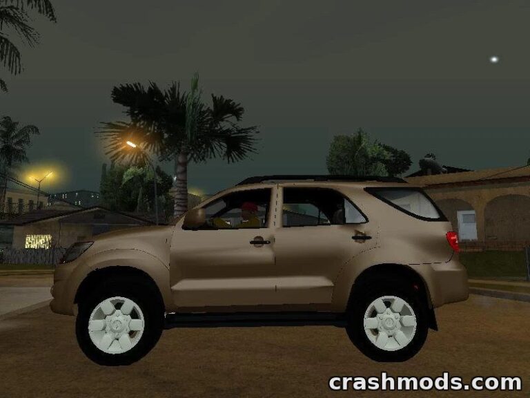 Toyota Fortuner V – Japanese SUV GTA San Andreas mod screenshot