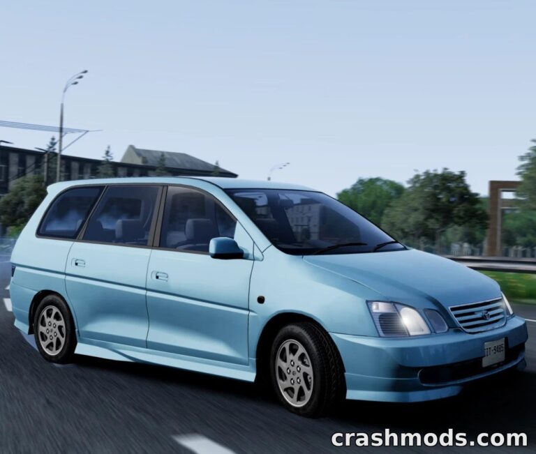 Toyota Gaia MPV – Realistic Family Car Add-On BeamNG.drive mod screenshot