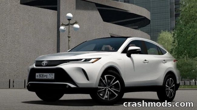 Toyota Harrier Hybrid 2.5 CVT 2021 – Realistic Crossover Experience City Car Driving mod screenshot