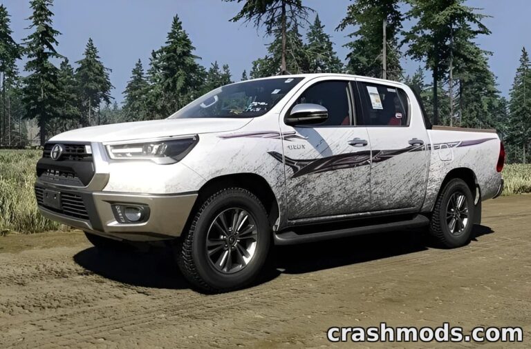 Toyota Hilux – Detailed Pickup Truck with 41 Configs BeamNG.drive mod screenshot