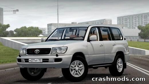 Toyota Land Cruiser 100 4.7 – Off-Road SUV with 30 Extras City Car Driving mod screenshot