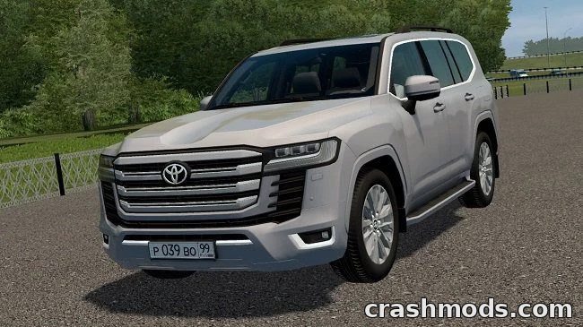 Toyota Land Cruiser 300 Series – Detailed SUV Add-on City Car Driving mod screenshot