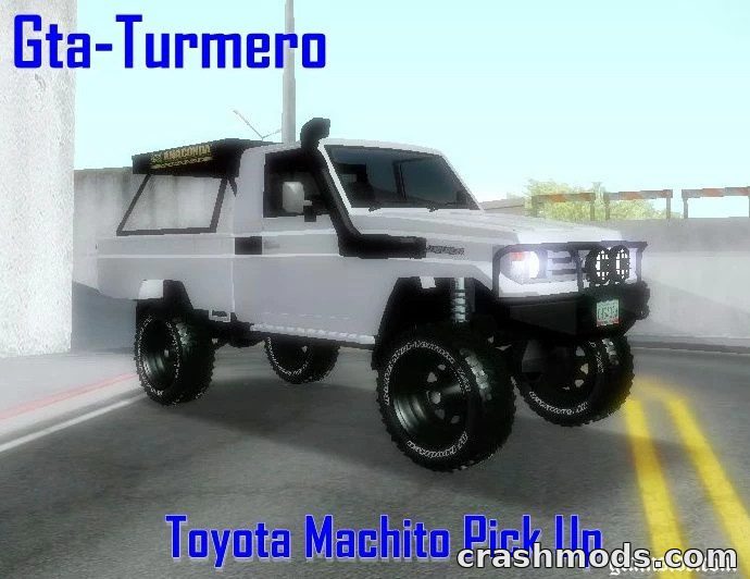 Toyota Machito Pickup – Venezuelan Plate and New Wheels GTA San Andreas mod screenshot