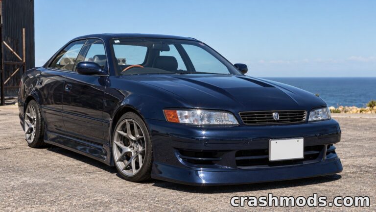 Toyota Mark II X90 – Japanese Sedan with 58 Configurations BeamNG.drive mod screenshot