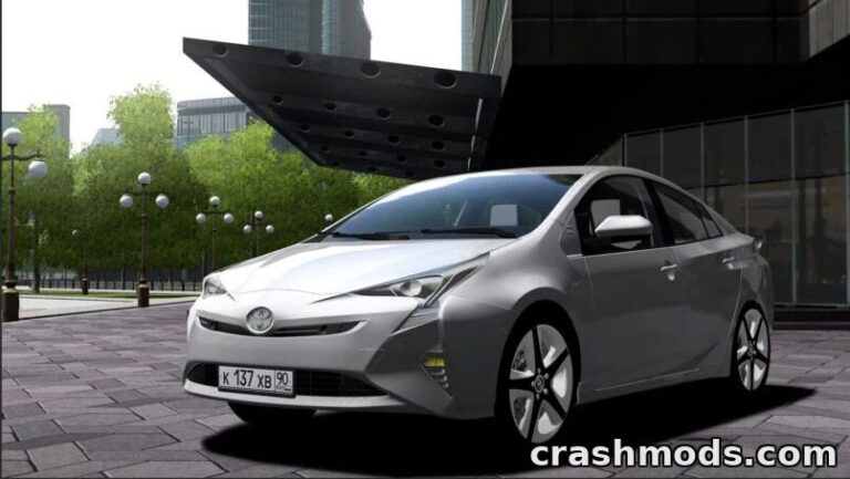 Toyota Prius 2016 – Hybrid Car with Passenger Transport City Car Driving mod screenshot