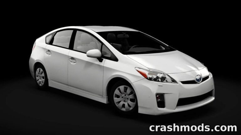 Toyota Prius – Third-Generation Hybrid Road Car Assetto Corsa mod screenshot