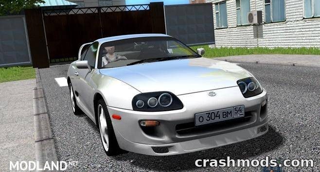 Toyota Supra RZ 1998 – Iconic Sports Car with Custom Extras City Car Driving mod screenshot