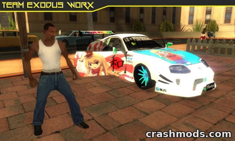 Toyota Supra Taiga Saikawa – Custom Japanese Sports Car GTA San Andreas mod screenshot