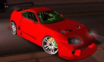 Toyota Supra TwinTurbo – Custom Designed Sports Car GTA San Andreas mod screenshot