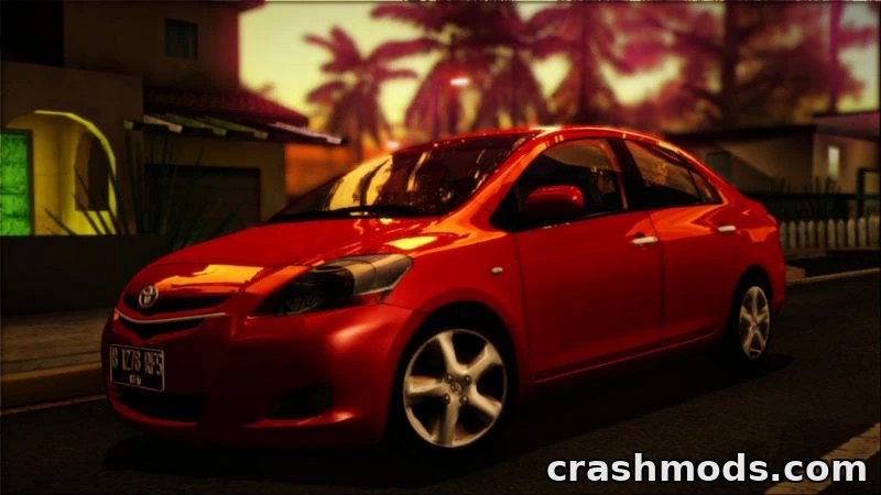 Toyota Vios 2008 – Light Sedan for Weaker PCs GTA San Andreas mod screenshot