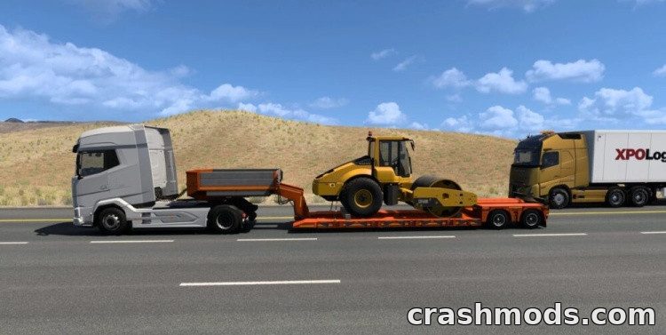 Traffic and Trailer Pack – Doubles, Triples and DLC Cargo Euro Truck Simulator 2 mod screenshot