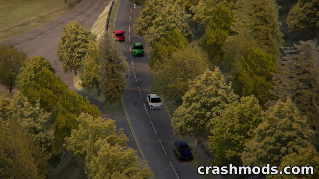 Traffic Planner – High Force UK Born Again traffic optimization Assetto Corsa mod screenshot