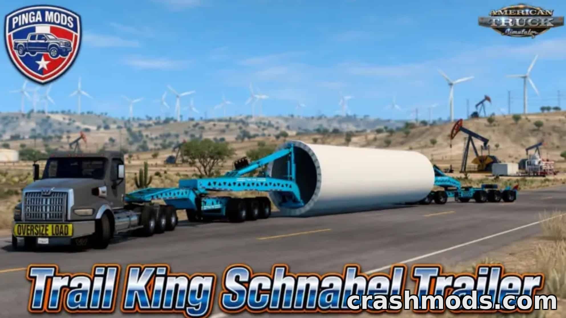Trail King Schnabel Trailer – Heavy-Haul Lowboy – screenshot 1