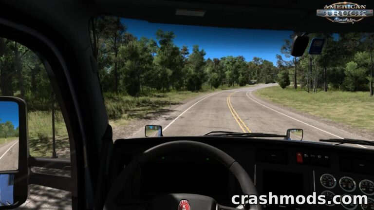 Tree Improved 4K – High-Resolution Vegetation Pack American Truck Simulator mod screenshot