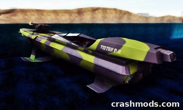 Triton Patrol Boat – Mercenaries 2 Conversion for Patrol Missions GTA San Andreas mod screenshot
