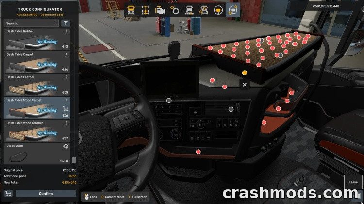 Truck Tables Pack – Interior Tables for 19 Truck Models – screenshot 2