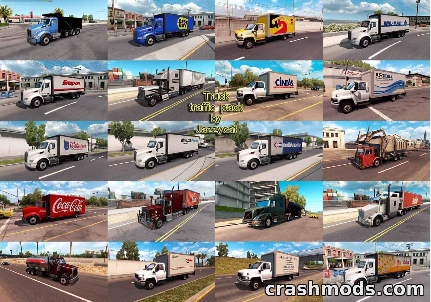 Truck Traffic Pack – 50 New AI Trucks – screenshot 1