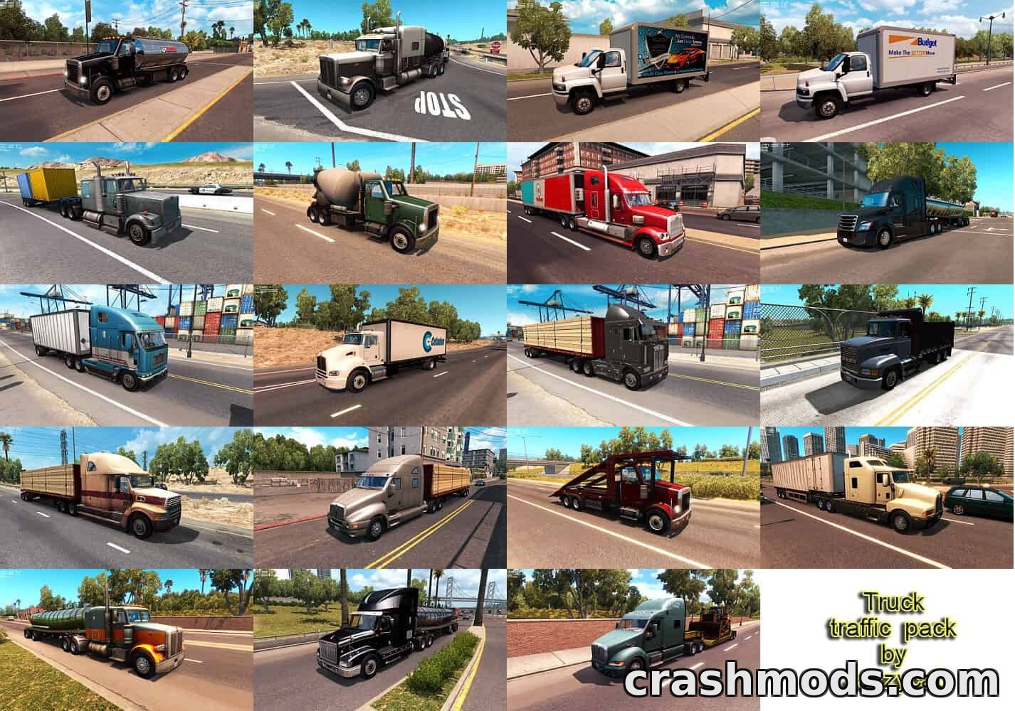 Truck Traffic Pack – 50 New AI Trucks – screenshot 2